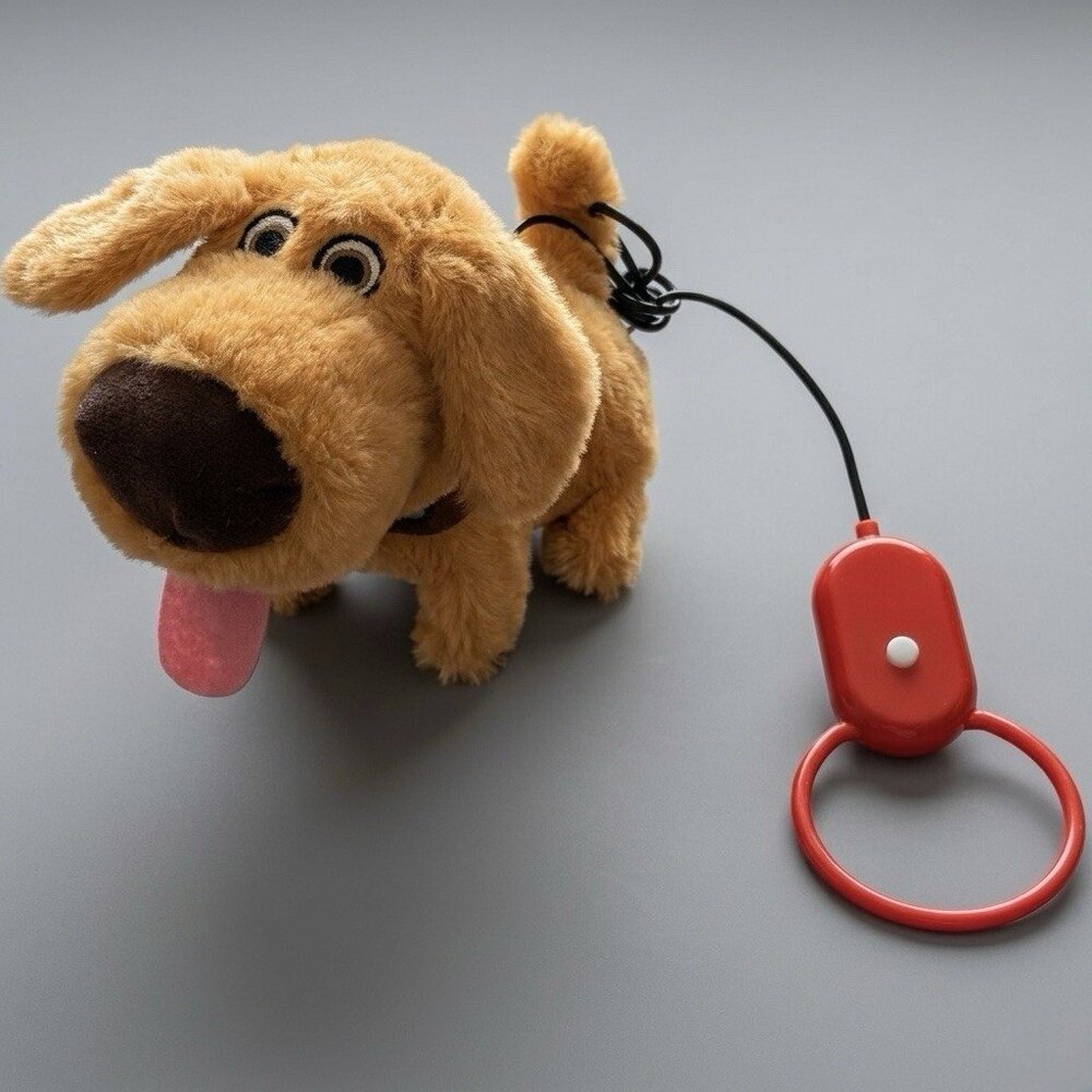 Disney x Pixar Up DUG The Dog Wired‎ 30" Leash Controlled Plush Toy